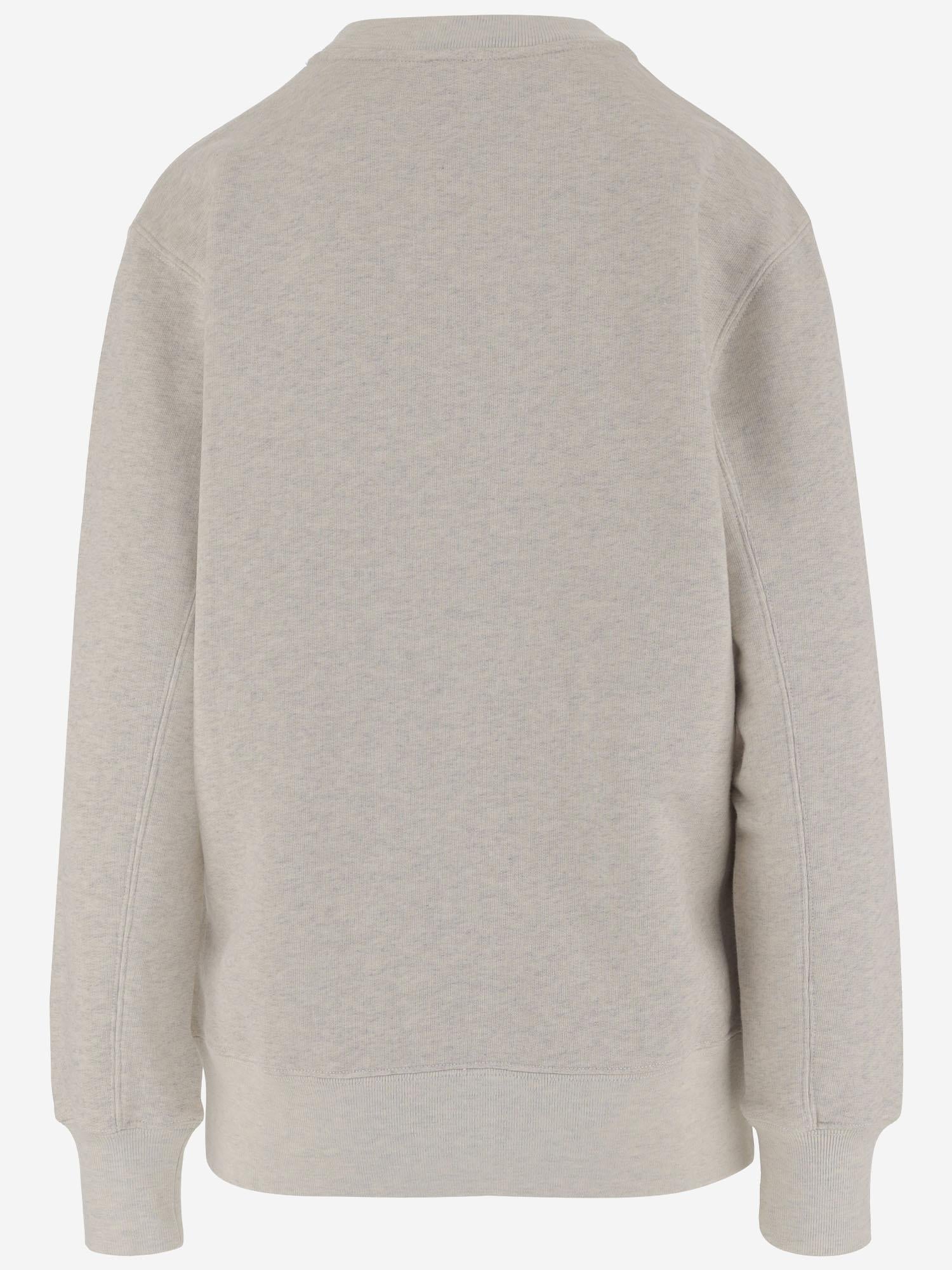 FELPA IN COTONE AUTRY X MAISON KITSUNE SWPXMK1M MELANGE AUTRY 