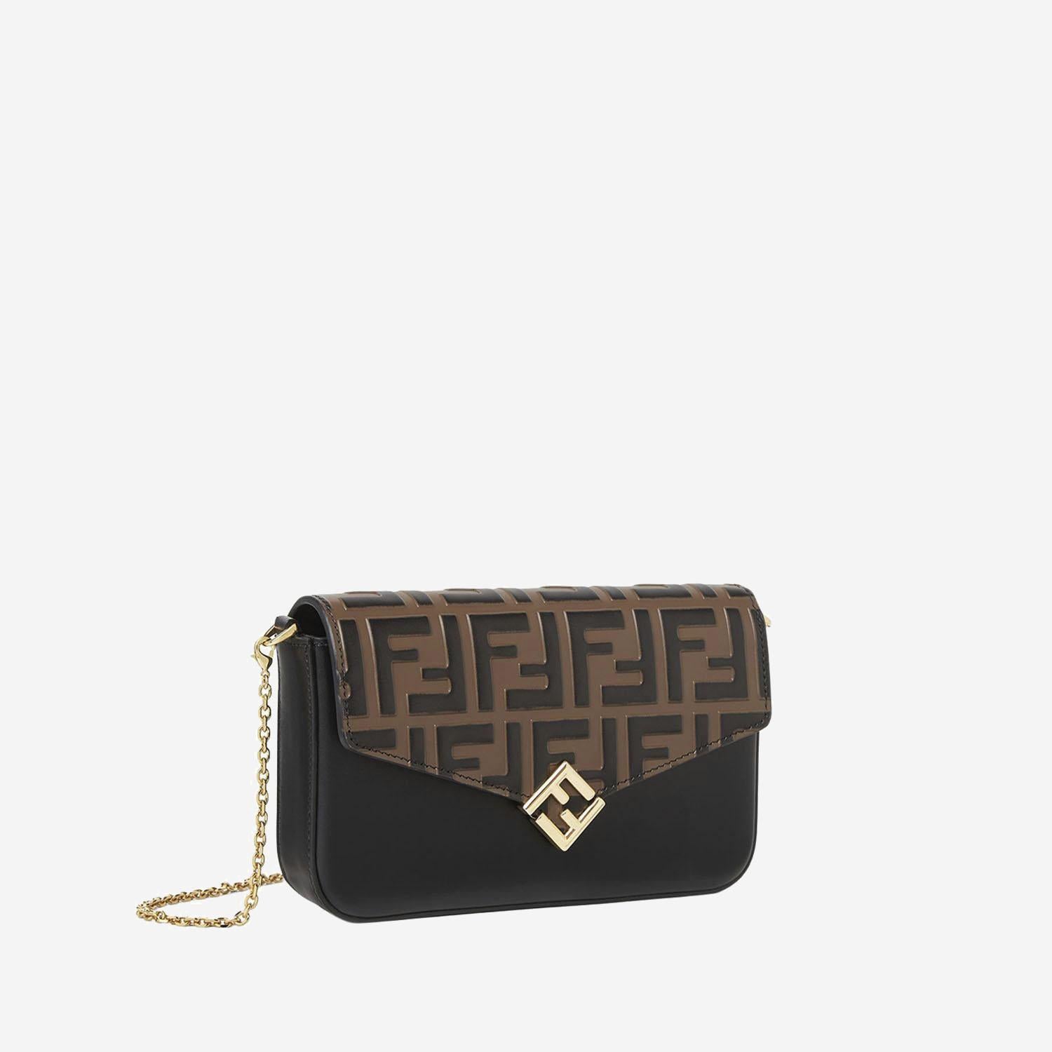 Portafoglio FF Diamonds in pelle 8M0509 AVN9F13VK FENDI 