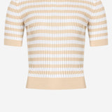MAGLIA IN COTONE CON MOTIVO A RIGHE KN3428094 5975 PATOU 