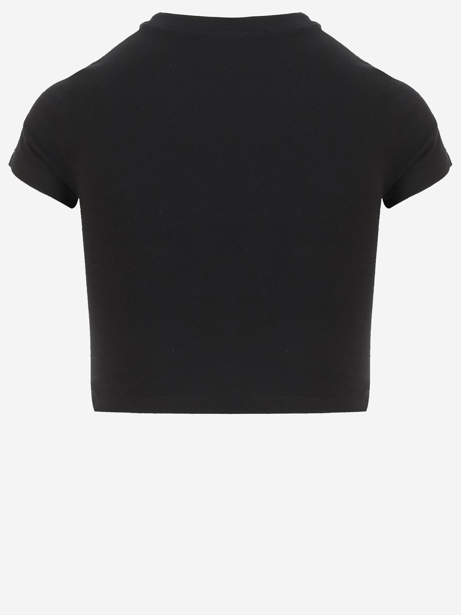 T-SHIRT IN MISTO COTONE CON LOGO 865017 XJHT11000 GUCCI 