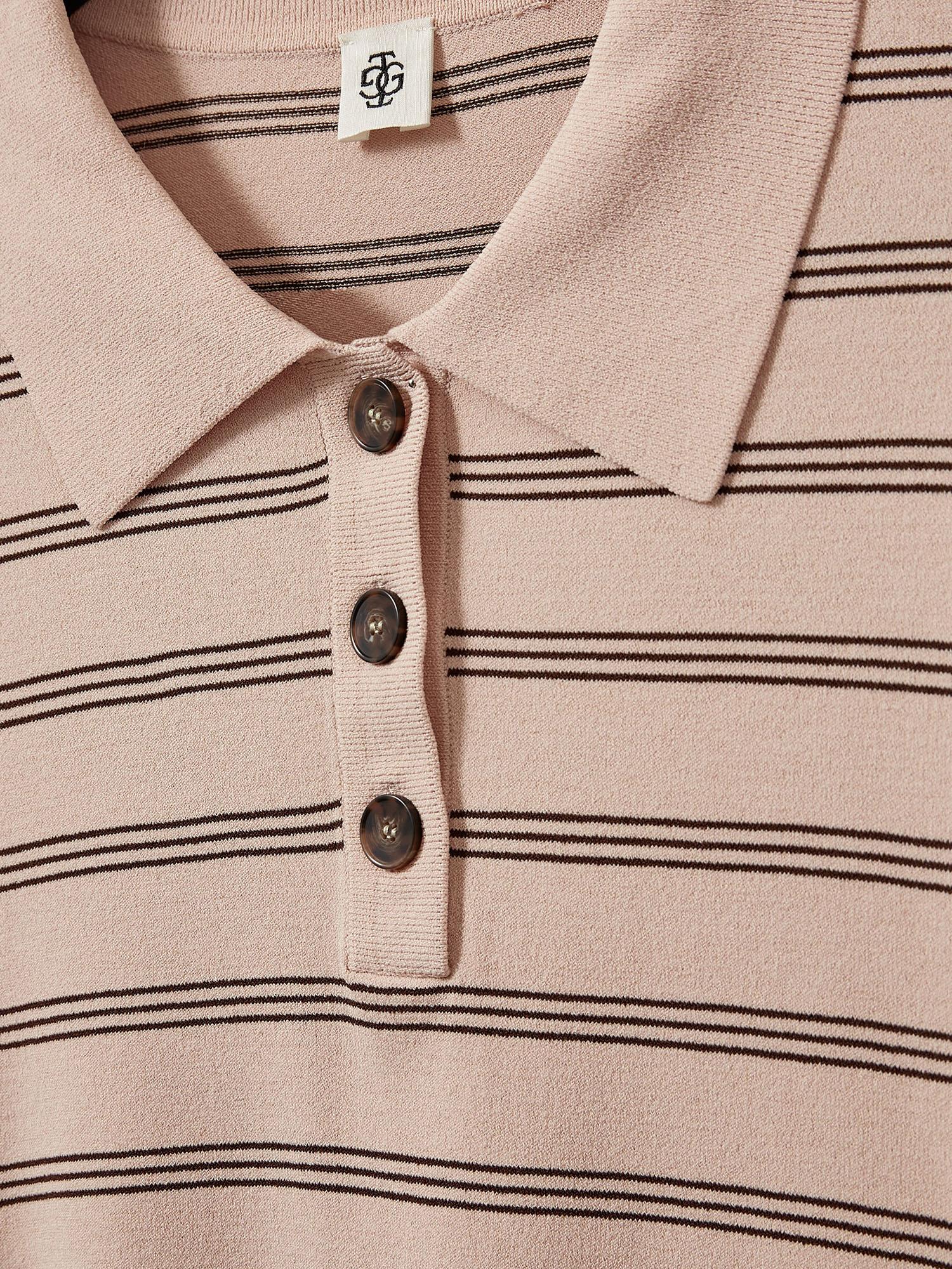 POLO A MANICHE LUNGHE IN MISTO VISCOSA 21109 985 THE.GARMENT 