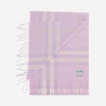 SCIARPA rosa IN CAshmere 8112651 FONDANT PINK BURBERRY 