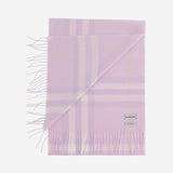 SCIARPA rosa IN CAshmere 8112651 FONDANT PINK BURBERRY 