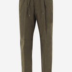 PANTALONI IN MISTO COTONE PT000131U 13800Z7740 HERNO 