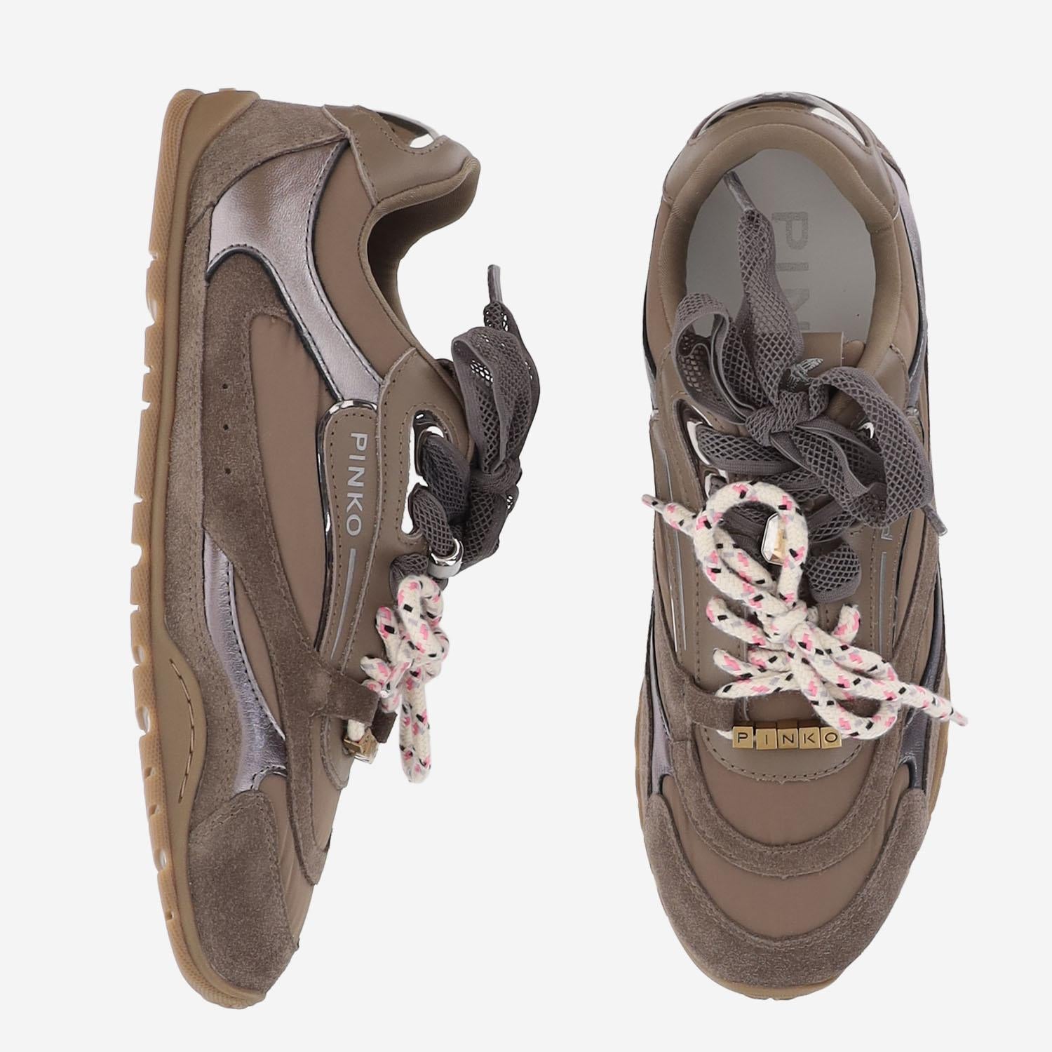 SNEAKERS YULIA CON LACCI BICOLORE SS0185 P076L72 PINKO 