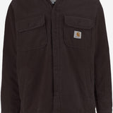 CAMICIA IN VELLUTO DI COTONE CON LOGO I028827 33HXX CARHARTT WIP 