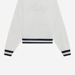 FELPA IN COTONE CON LOGO SWPW039W JERSEYWHITE AUTRY 