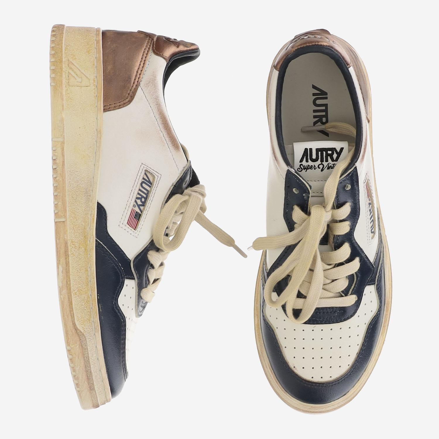 MEDALIST LOW SUPER VINTAGE AVLMSV58 LEATLEATWHTSPACOPP AUTRY 