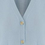 CARDIGAN IN LANA E CASHMERE 26217740 10 ALLUDE 