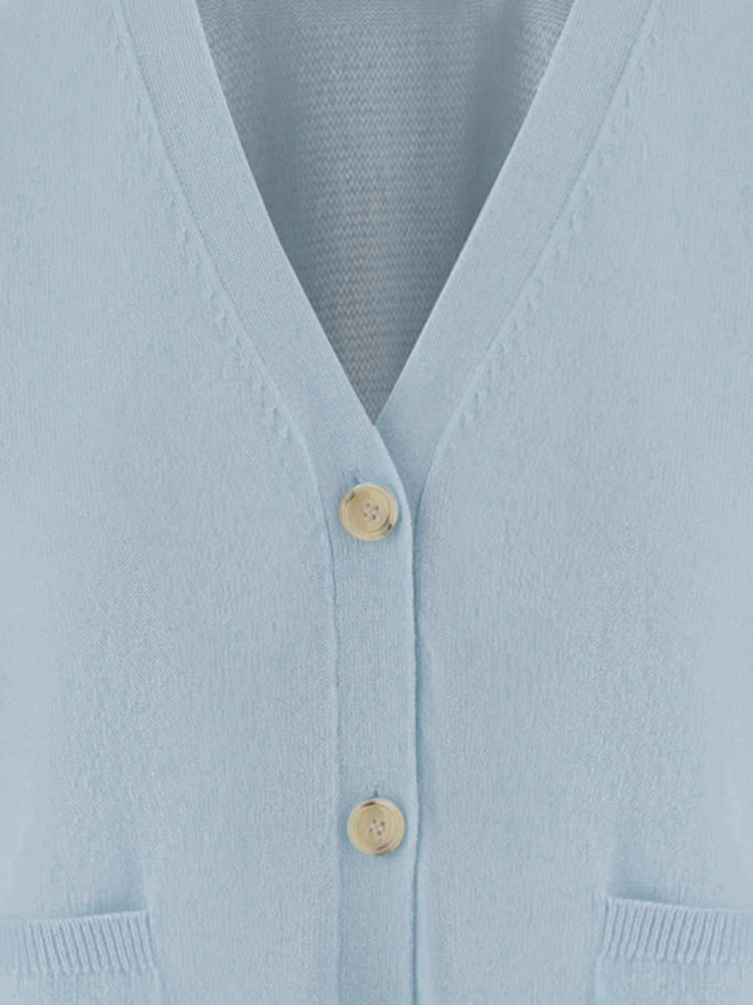 CARDIGAN IN LANA E CASHMERE 26217740 10 ALLUDE 