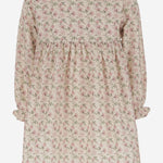 ABITO IN COTONE CON MOTIVO FLOREALE 01548134 066 BABE & TESS KIDS 