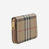 Portafoglio Check 8109810 VNTG CHK/BRIAR BROWN BURBERRY 