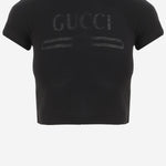 T-SHIRT IN MISTO COTONE CON LOGO 865017 XJHT11000 GUCCI 