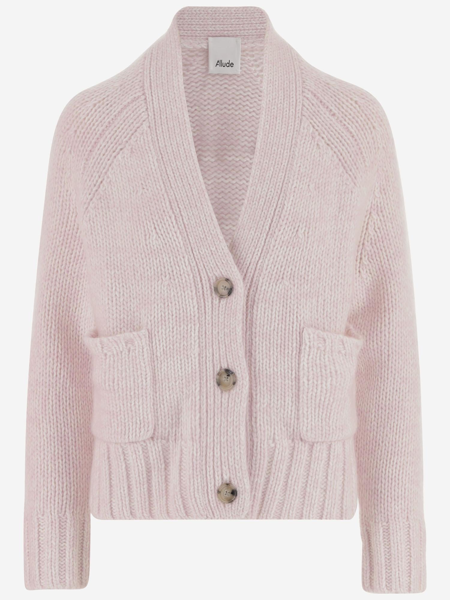 CARDIGAN IN CASHMERE 25511160 6040 ALLUDE 