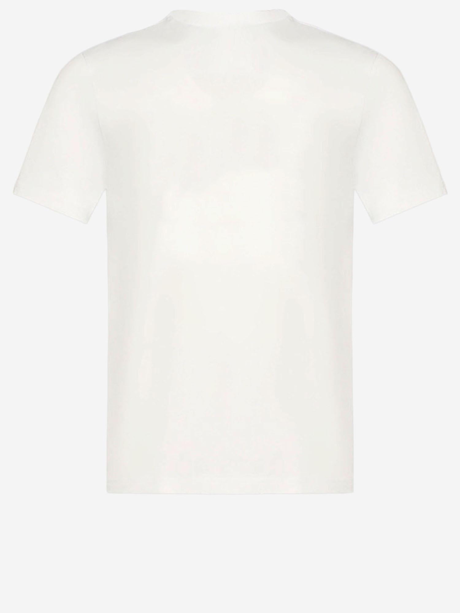 T-SHIRT IN COTONE CON STAMPA 50559353 100 HUGO BOSS 