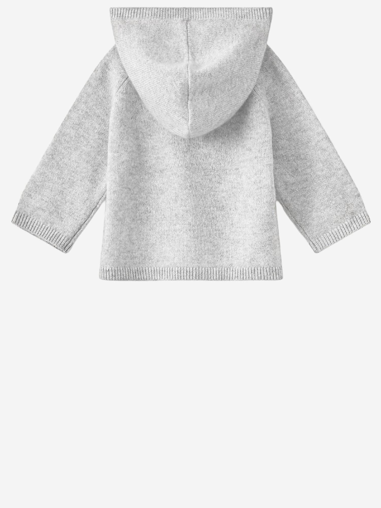 FELPA IN CASHMERE CON CAPPUCCIO PEBDA2942PU 192 BONPOINT KIDS 