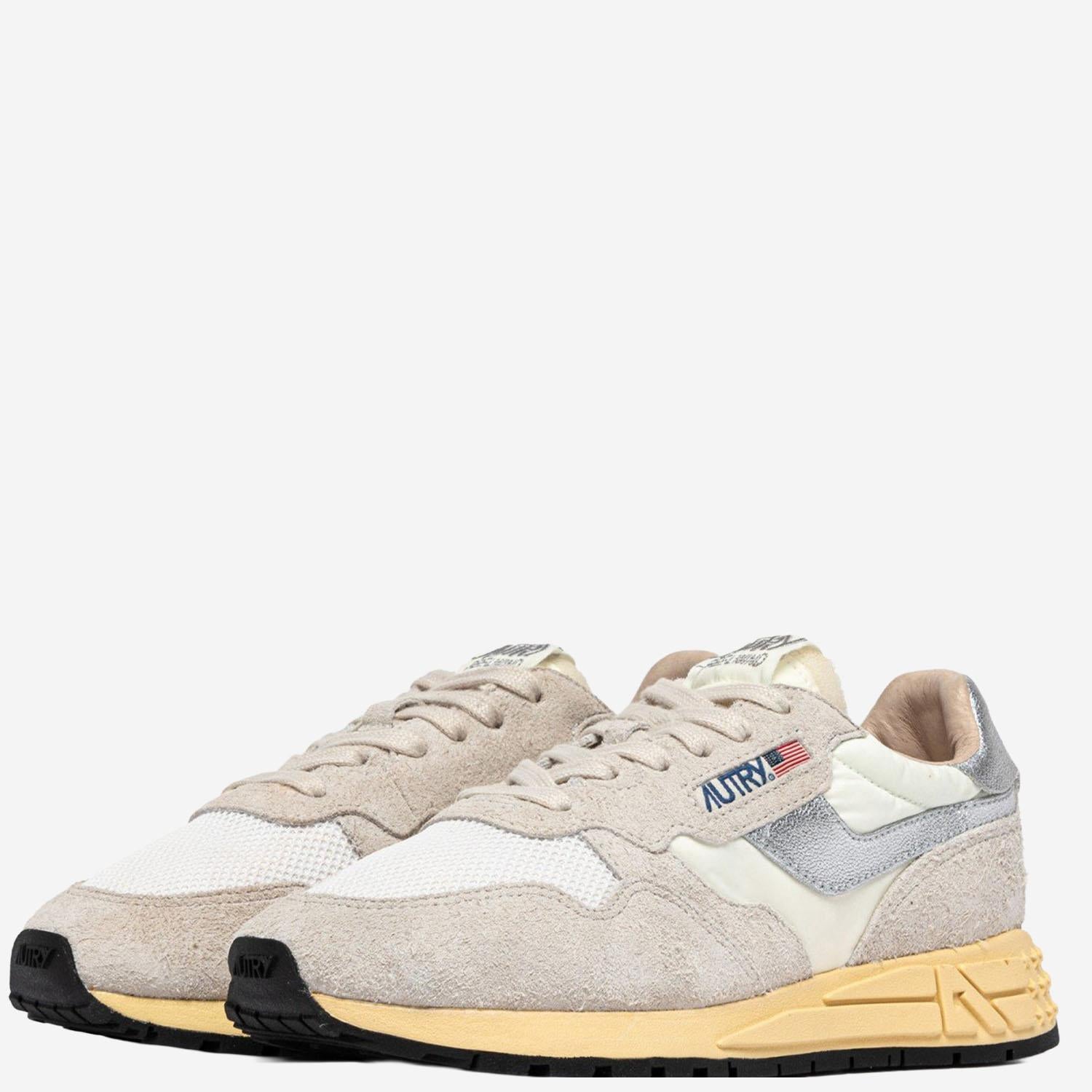 SNEAKERS REELWIND LOW WWLWMU01 SUEDENILNETWHTSILV AUTRY 