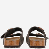 SANDALI ARIZONA IN PELLE SCAMOSCIATA 951313 MOCCA BIRKENSTOCK 