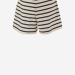 PANTALONI CORTI IN COTONE A RIGHE 8H00010 89BEBF07 MONCLER 