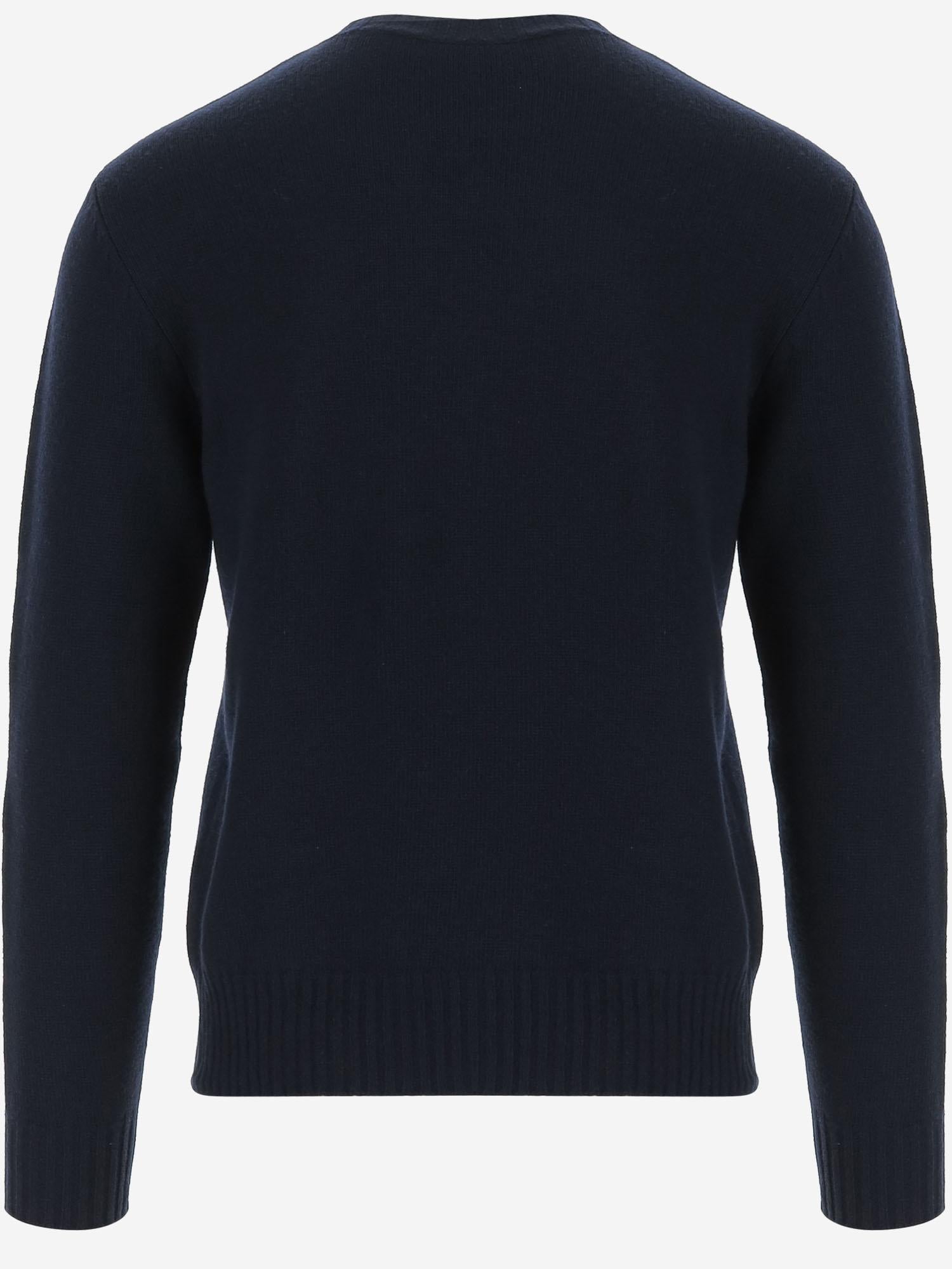 MAGLIONE IN LANA CON RICAMO CHEZ VALENTINO 6V3KC33LAR8 D51 VALENTINO 
