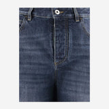 JEANS A VITA ALTA IN DENIM 771871 V2J804715 BOTTEGA VENETA 