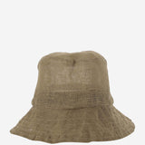 CAPPELLO BUCKET IN LINO CONTAS GREEN REINHARD PLANK 