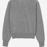 CARDIGAN IN LANA CON LOGO FKC386KN0039 0504 AMI 