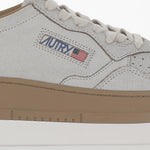 SNEAKERS LOW MEDALIST AULMRA02 WHTTOBACCO AUTRY 