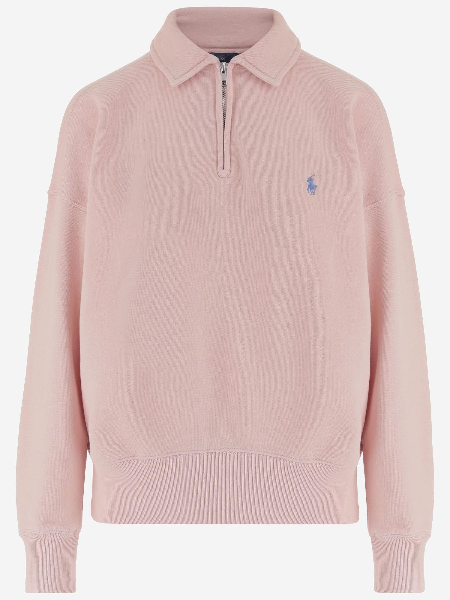 PULLOVER IN COTONE CON LOGO 211B18685 008 POLO RALPH LAUREN 