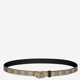 CINTURA SOTTILE REVERSIBILE GG MARMONT 847132 FAFCN9759 GUCCI 