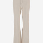 JEANS IN DENIM DI COTONE CON LOGO 8118523 CERAMICWHITE BURBERRY 
