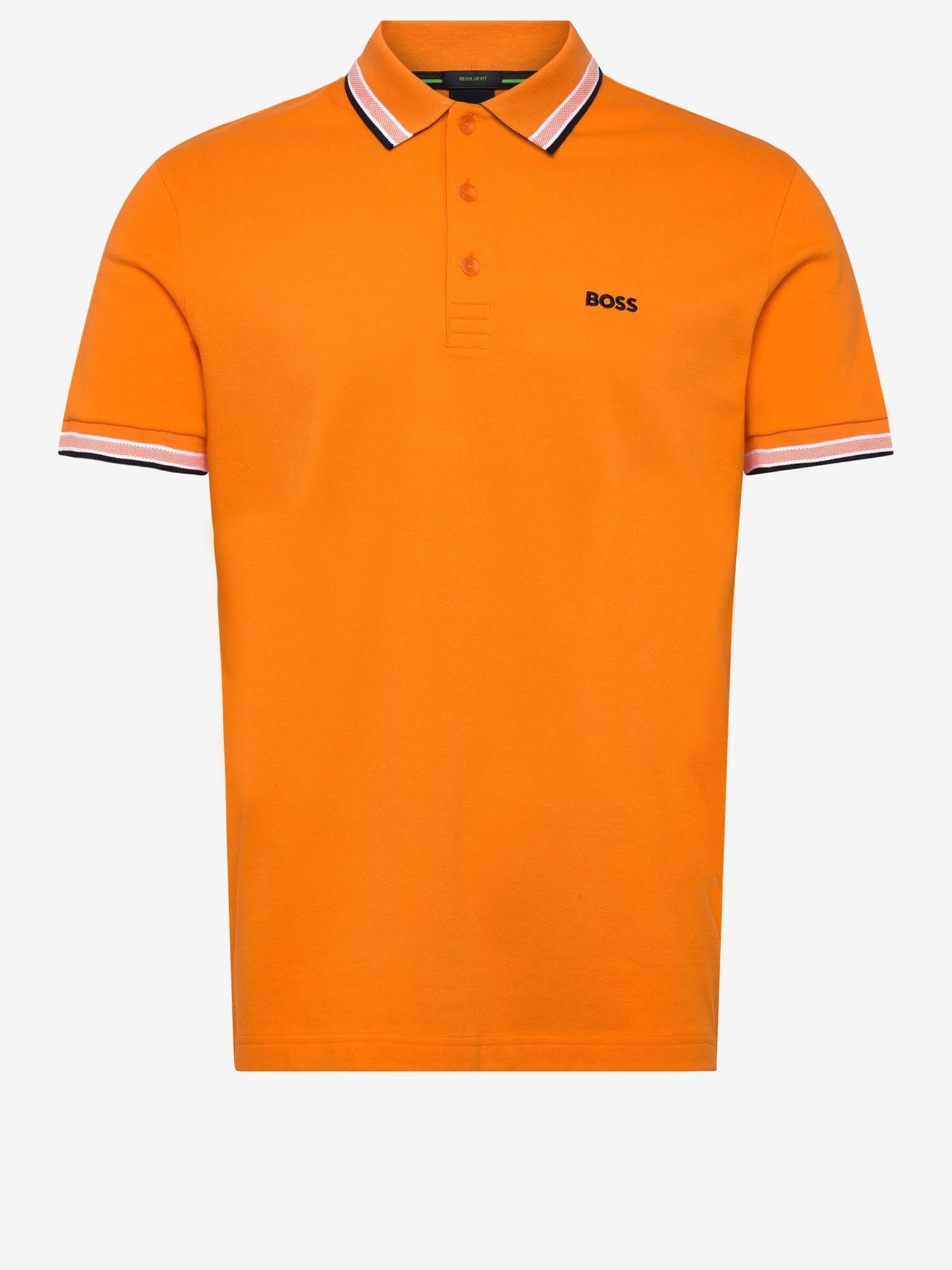 Polo in piqué di cotone con logo 50469055 822 HUGO BOSS 