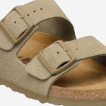 SANDALI ARIZONA IN SUEDE 1032061 KHAKI BIRKENSTOCK 