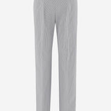 Pantaloni eleganti in cotone CK1754XPATRIZIA INDIGO BERWICH 