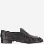 MOCASSINI IN PELLE F1923SN60 BLK THE ROW 
