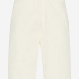 PANTALONI SANKURO IN COTONE E CASHMERE 981W3670 WHT THE ROW 