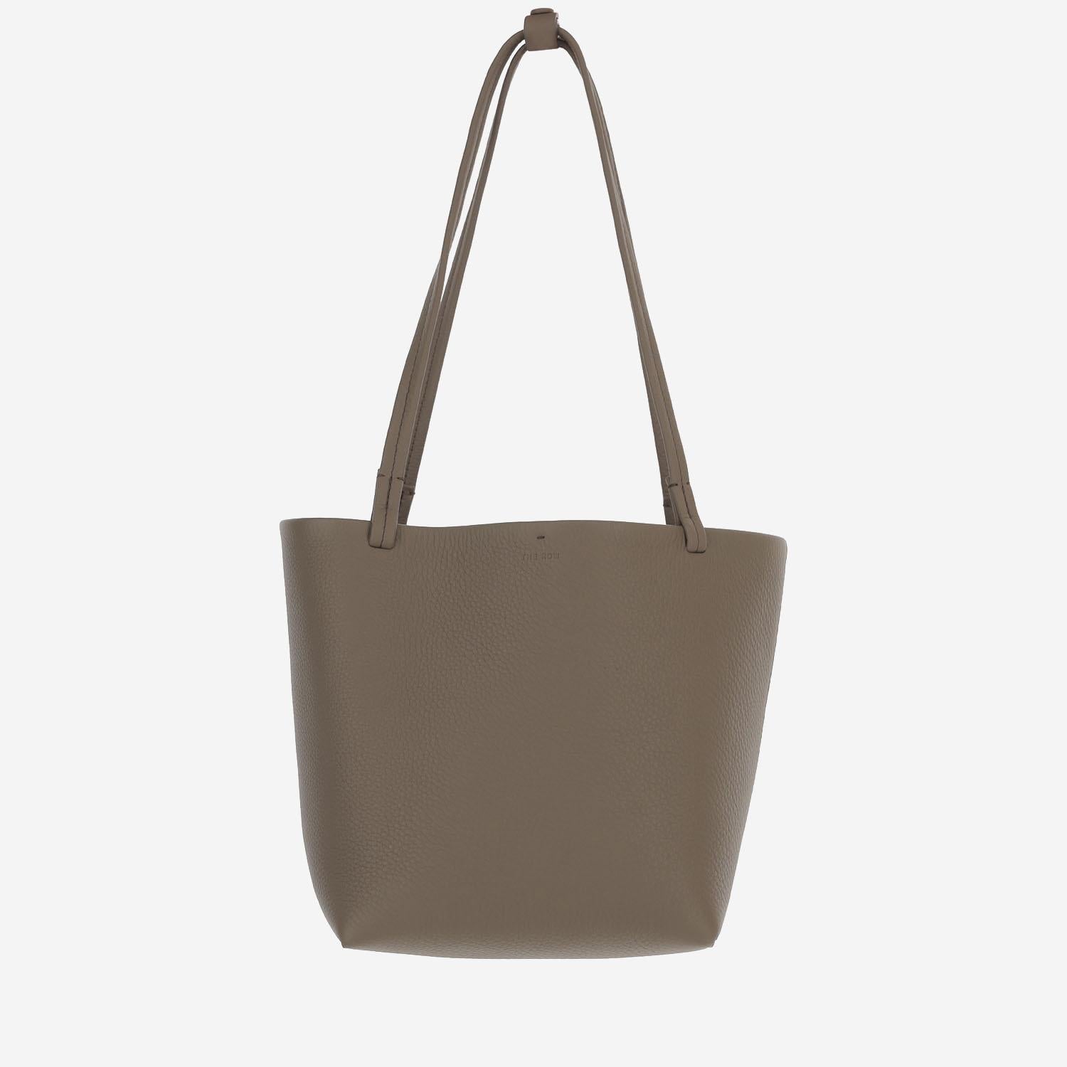 BORSA MEDIUM PARK TOTE IN PELLE MARTELLATA W1894L129 SMKTA THE ROW 