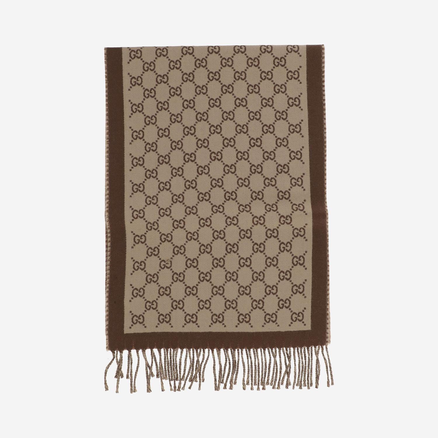 Sciarpa in jacquard di lana GG 835534 3G2009865 GUCCI 
