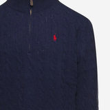 MAGLIA IN LANA CON LOGO 710876766 002 POLO RALPH LAUREN 