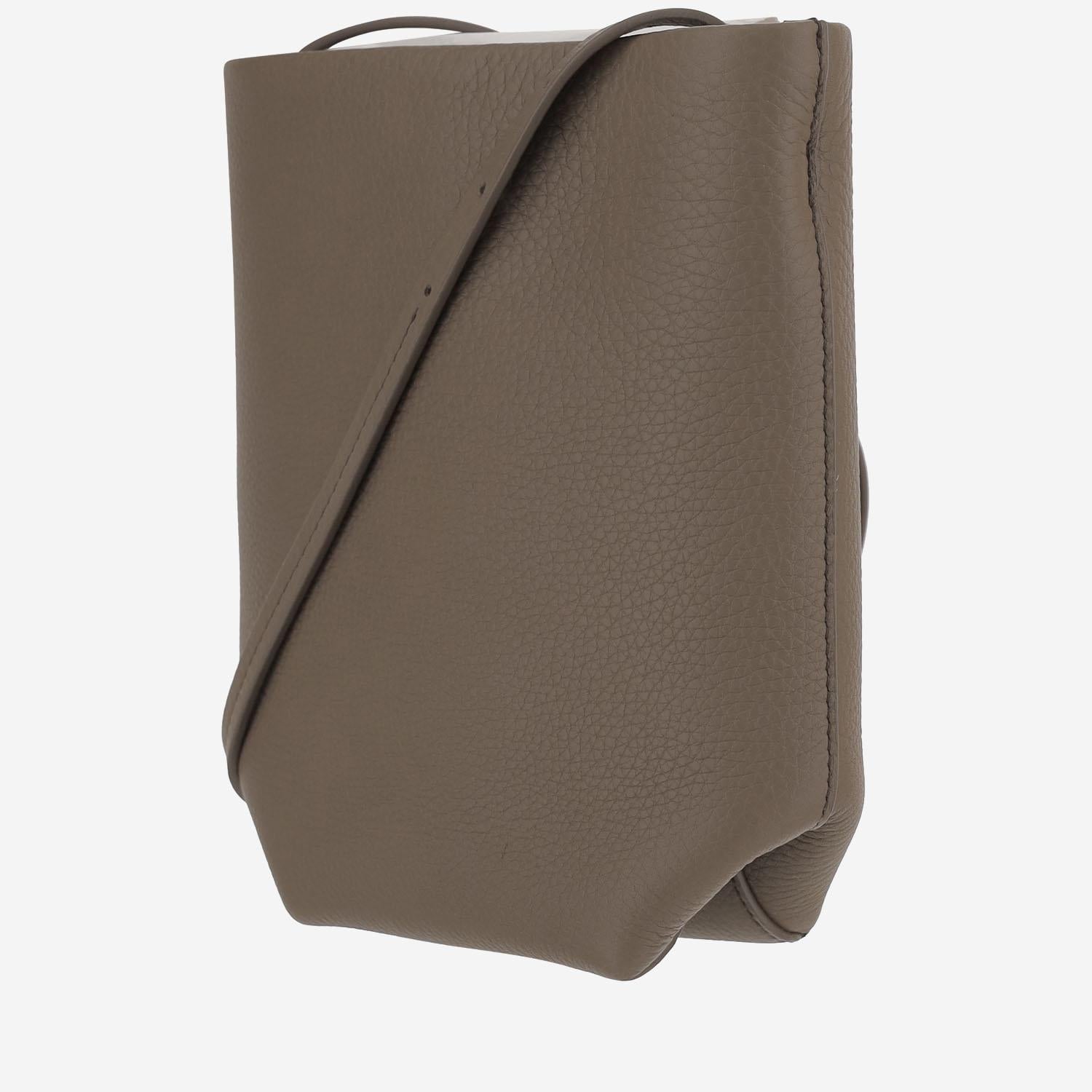 BORSA A TRACOLLA PARK IN PELLE W1863L129 SMKTA THE ROW 