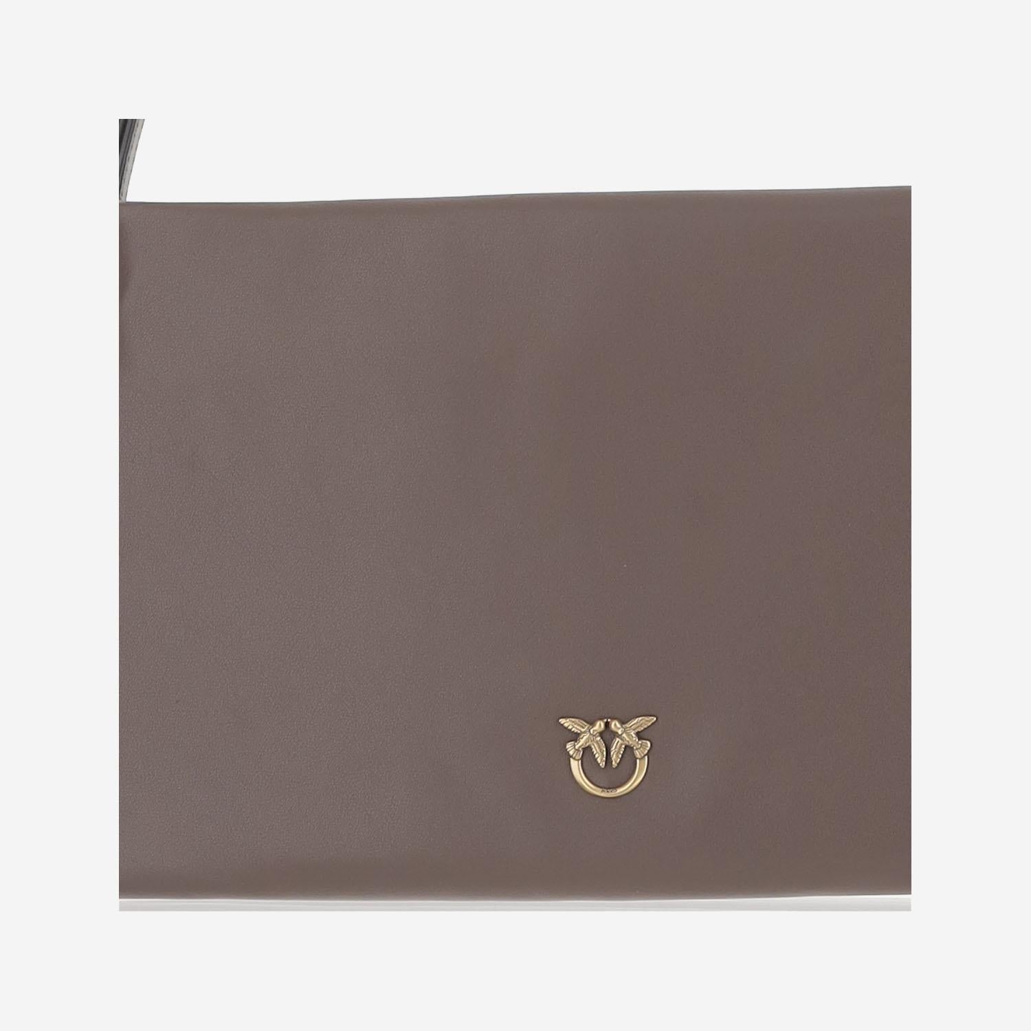 BORSA A TRACOLLA IN PELLE 105161 A0QOL74Q PINKO 