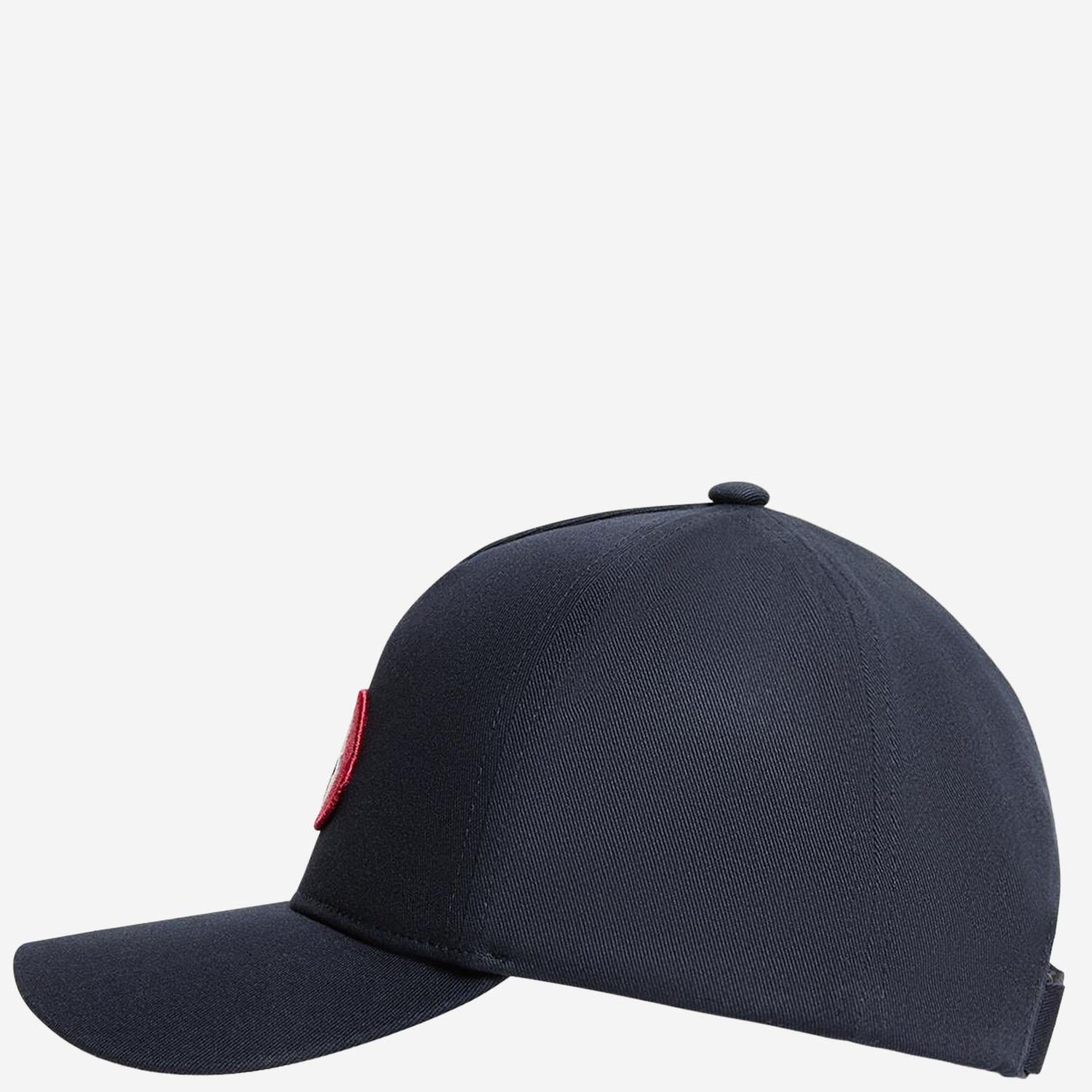 CAPPELLO DA BASEBALL IN COTONE CON LOGO TRICOLORE 3B000010U082 742 MONCLER ENFANTS 