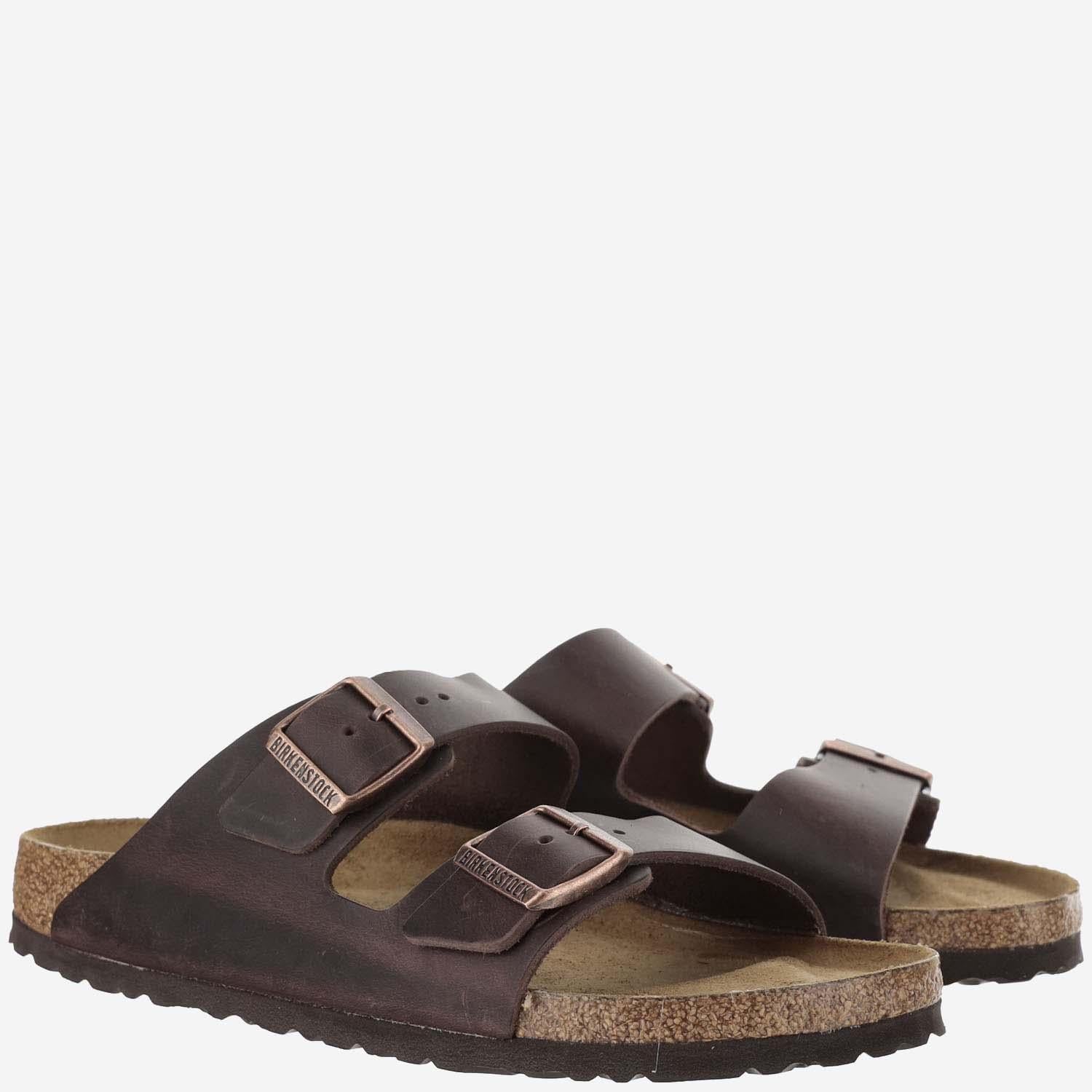 SANDALI ARIZONA IN SUEDE 452763 HABANA BIRKENSTOCK 