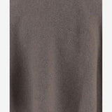 MAGLIONE ASIMMETRICO IN LANA CON COLLO ALTO E DRAPPEGGIO LATERALE 321925 BEIGE MAGDA BUTRYM 