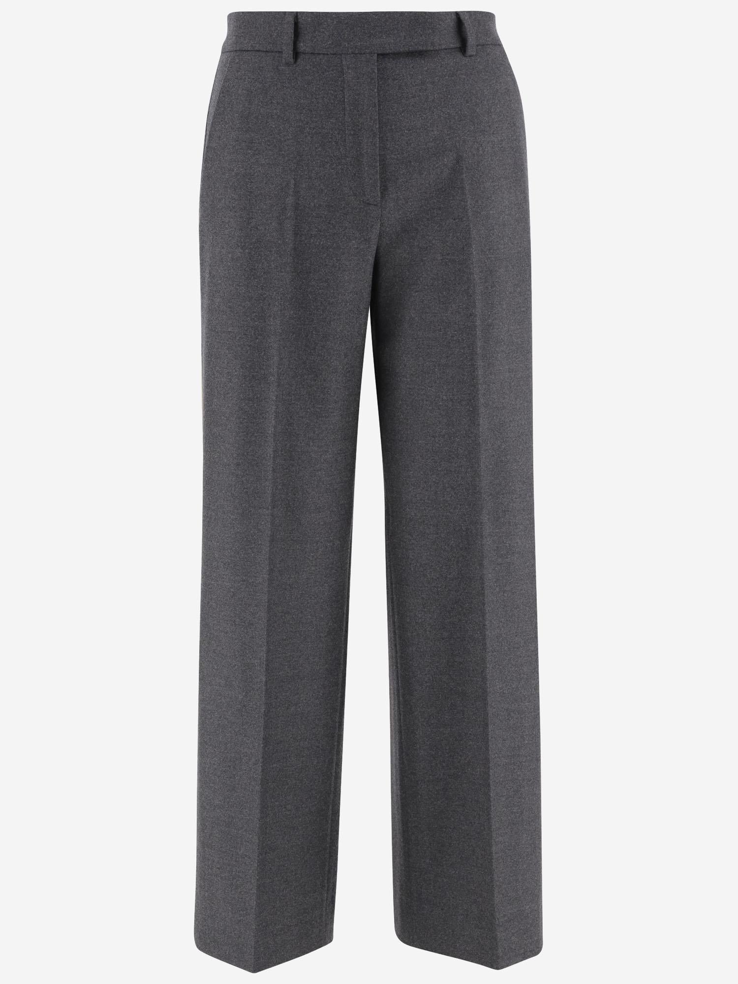 PANTALONI IN LANA STRETCH TEODORA 19450 QL2 