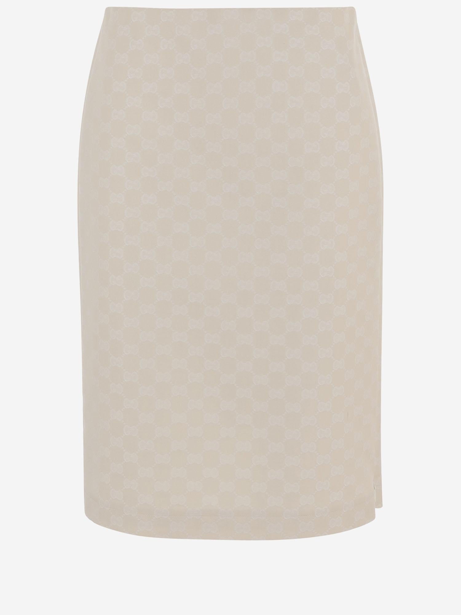 GONNA IN GABARDINE DI COTONE GG 851945 ZAQXT2304 GUCCI 