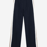 PANTALONI IN MISTO VISCOSA CON LOGO PAPMB6KB BLUE* AUTRY 