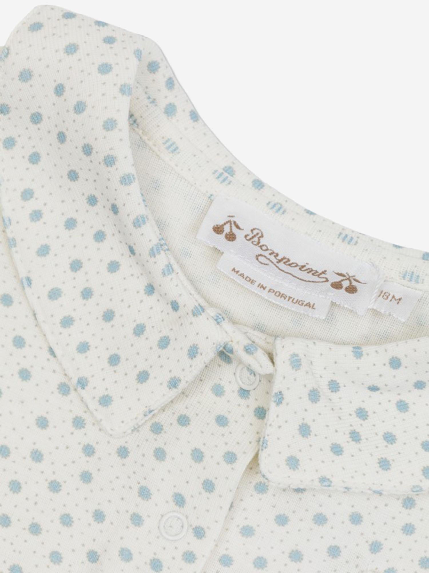 SET DI DUE PEZZI IN COTONE CON MOTIVO A POIS S06ONIK00020 715 BONPOINT KIDS 