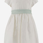Abito in misto lino PATVM762L0014 1053 IL GUFO KIDS 