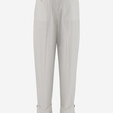 PANTALONI DIANA IN COTONE WTR47 FAC780001 DARKPARK 